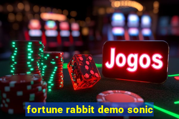 fortune rabbit demo sonic